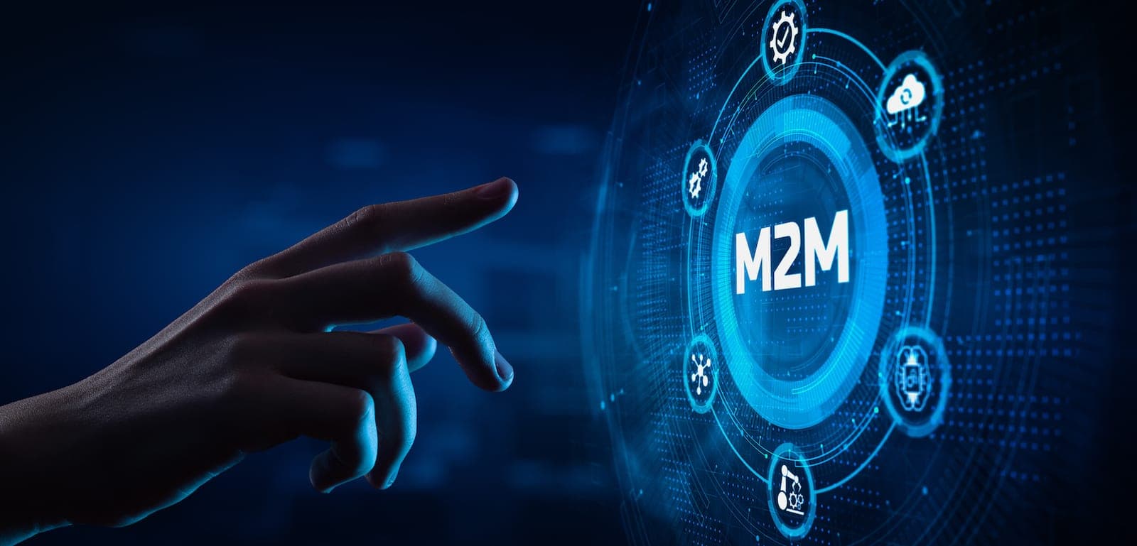 Machine-to-machine (M2M) communication concept